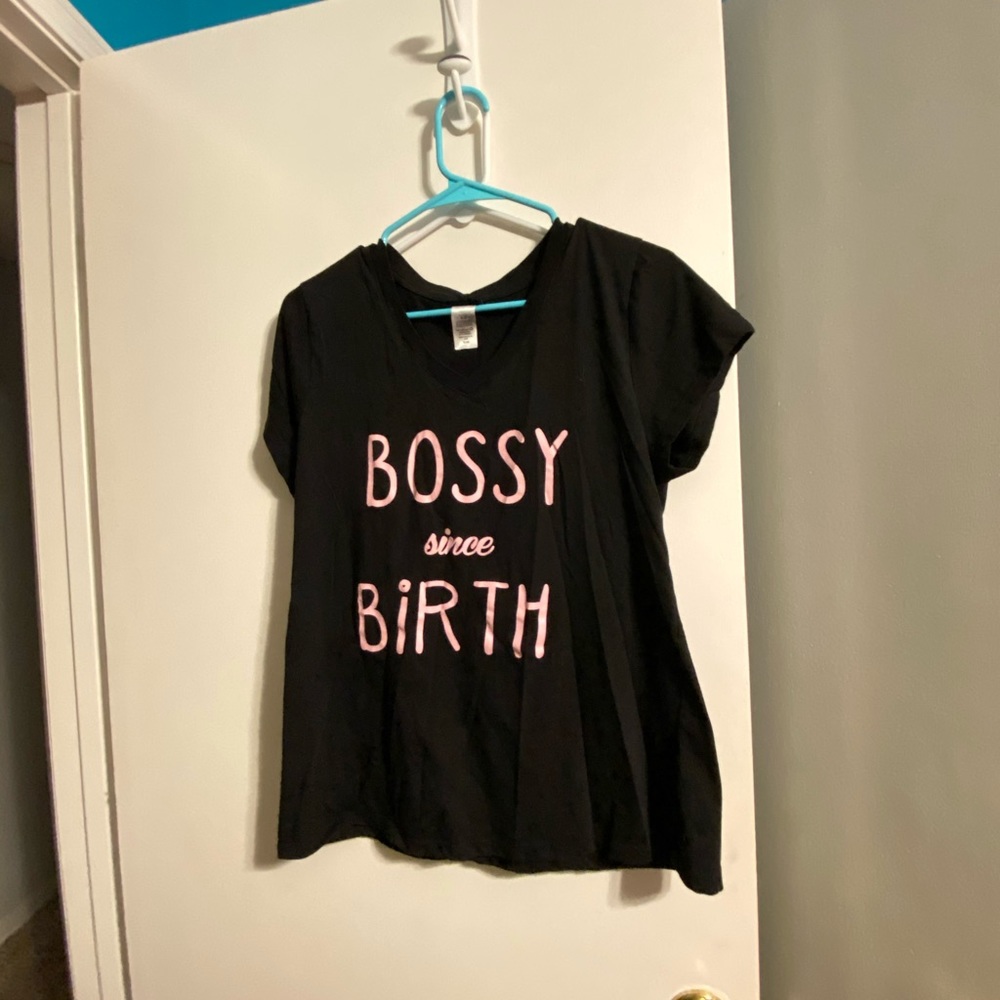 Black and Pink T Shirt